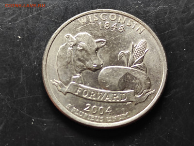 Сша 25 центов 2004 висконсин до 9..02.2024 - IMG_20240204_121802