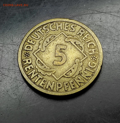 Германия 5 пфеннигов 1924 А до 9..02.2024 - IMG_20240204_122011