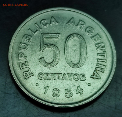 Аргентина 50 сентаво 1954 до 10..02.2024 - IMG_20240205_013710