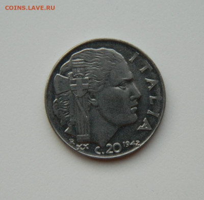 Италия 20 чентезимо 1942 г. до 08.02.24 - DSCN2035.JPG