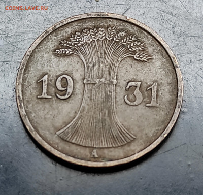 Германия 1 пфенниг 1931 А   до 10..02.2024 - IMG_20240205_021926