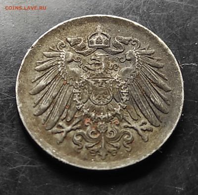 Германия 5 пфеннигов 1921 А до 11..02.2024 - IMG_20240205_141019