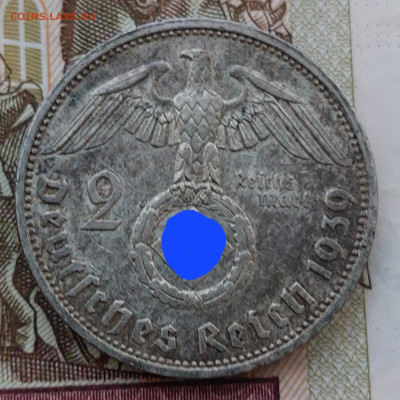 2рейхсмарки 1939г.А - 20240205_172912