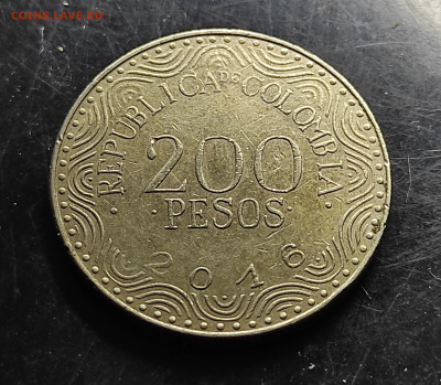 Колумбия 200 песо 2016 до 11..02.2024 - IMG_20240205_193843~2