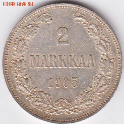 Финляндия 2 марки 1905 - IMG_0548
