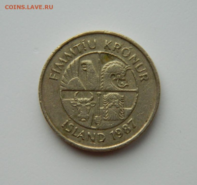 Исландия 50 крон 1992 г. (Фауна) до 12.02.24 - DSCN2354.JPG