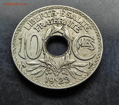 Франция 10 сантимов 1923 С   до 12.02.2024 - IMG_20240206_145507
