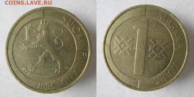 фикс Финляндия ходячка 1990-2000 до 12-02-24 в 22:00 - 21.63. -Финляндия 1 марка 1995