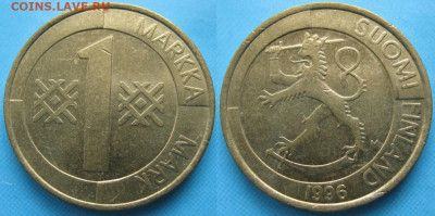 фикс Финляндия ходячка 1990-2000 до 12-02-24 в 22:00 - Финляндия 1 марка 1996 M    5222