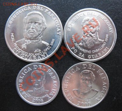 набор, 2006, Парагвай, до 17.01 в 21-00 мск - набор параг а