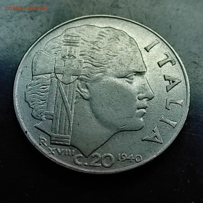 Италия 20 чентезимо 1940 до 13..02.2024 - IMG_20240207_144558