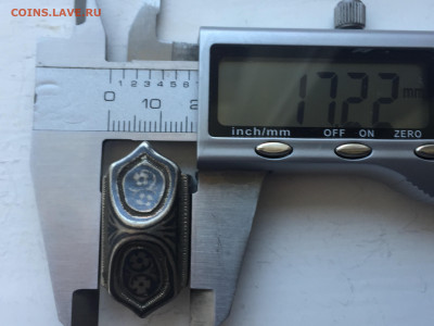 Деталь от старинного кинжального пояса серебро  84 проба - 2020-05-26 14-15-17.JPG
