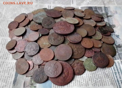 300 медных манет разных правителей.до 15.02.2024г. с 200р. - м1