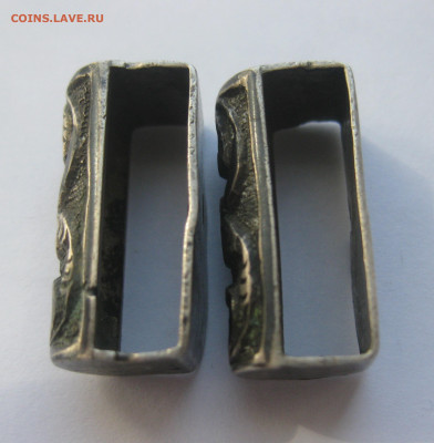 Деталь от старинного кинжального пояса серебро 84 проба №5 - IMG_7606.JPG