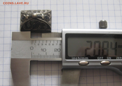 Деталь от старинного кинжального пояса серебро 84 проба №7 - IMG_8901.JPG