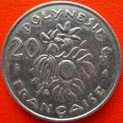 Французск.Полинезия, 20 франков 1998 г.–до 22:00, 15.02.24 - 2-1