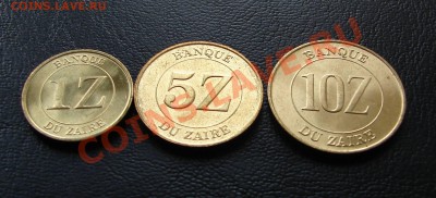 Наборы иностранных монет, ходячка, унц, 37 стран - Заир 1