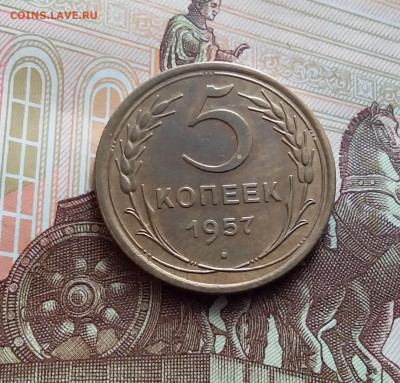 5 копеек 1957. До 15.02.24 в 22.00 - 20240210_143953