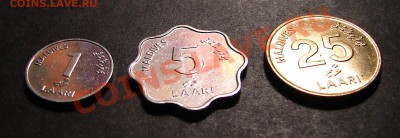 Наборы иностранных монет, ходячка, унц, 37 стран - Мальдивы 1