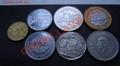 Наборы иностранных монет, ходячка, унц, 37 стран - Сирия 1
