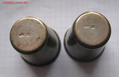 Стопка серебро 875 проба-2 штуки - IMG_0843.JPG