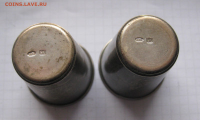 Стопка серебро 875 проба-2 штуки - IMG_0842.JPG
