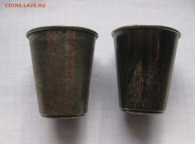 Стопка серебро 875 проба-2 штуки - IMG_0839.JPG