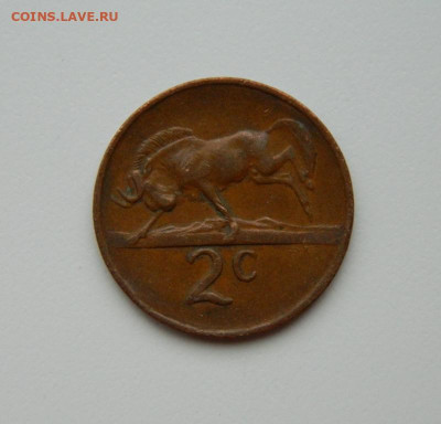 Южная Африка 2 цента 1970 г. (Фауна) до 15.02.24 - DSCN2698.JPG