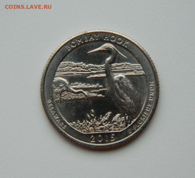 США 25 центов 2015 г. (Фауна) до 15.02.24 - DSCN2729.JPG
