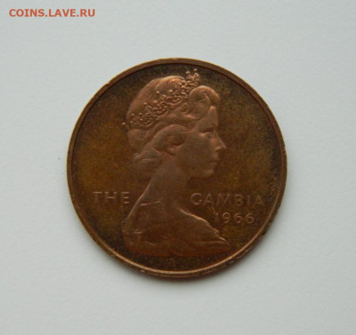 Британская Гамбия 1 пенни 1966 г. (Лодка) до 15.02.24 - DSCN2713.JPG