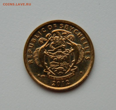 Сейшельские острова 1 цент 2012 г. (Краб) до 15.02.24 - DSCN2692.JPG