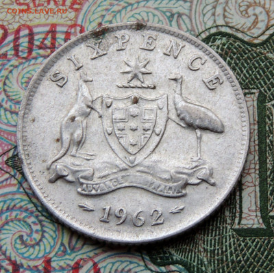 Австралия 6 пенсов 1962 до 16.02.2024 - Австралия 6 пенсов.JPG