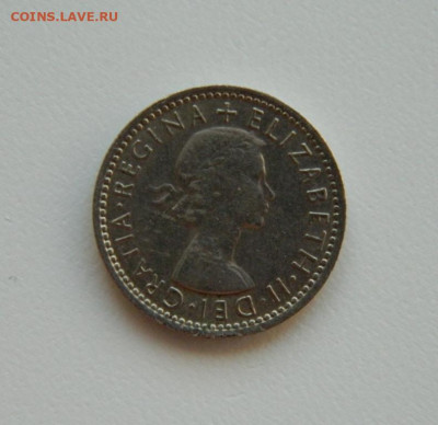 Великобритания 6 пенсов 1964 г. до 15.02.24 - DSCN2529.JPG