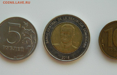 Доминиканская Республика 10 песо 2016 г. (БИМ) до 15.02.24 - DSCN2512.JPG