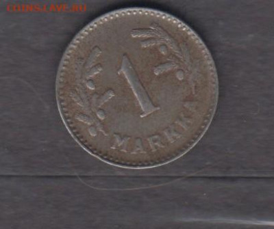Финляндия 1946 1 марка до 16 02 - 104а