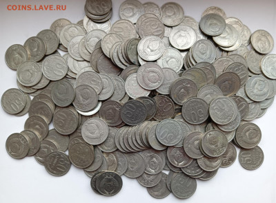 50 копеек СССР 257 штук 1964-1987 до 16.02.24 - 1000018895