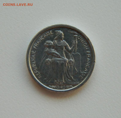Фр. Новая Каледония 50 сантимов 1949 г. (Фауна) до 15.02.24 - DSCN2473.JPG