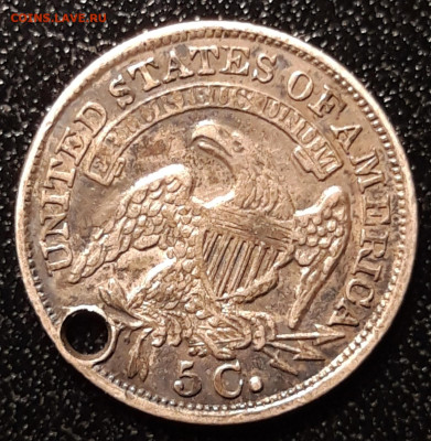 США 5 центов 1835, до 17.02.24 - 1835 5c - 1