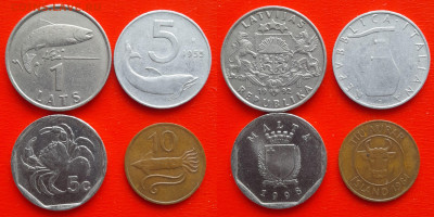 ФИКС: Иностранные монеты (05) – до ухода в архив. - 5-(9-12)