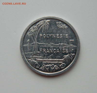 Французская Полинезия 1 франк 1986 г. (Лодки) до 19.02.24 - DSCN2755.JPG