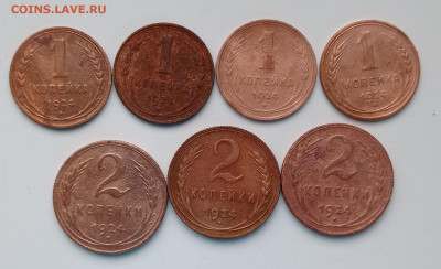 1коп,2коп 1924. 7 шт - IMG_20240213_151719