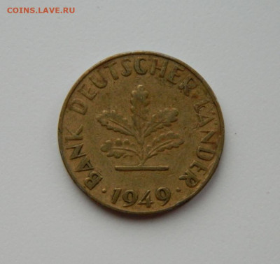 Германия 10 пфеннигов 1949 г. "J" до 19.02.24 - DSCN2844.JPG