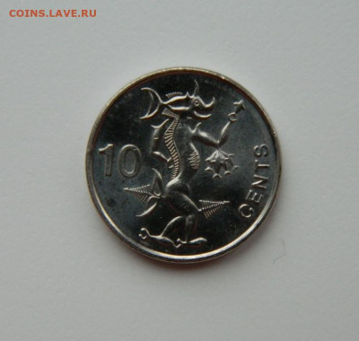 Соломоновы острова 10 центов 2012 г. до 19.02.24 - DSCN2949.JPG