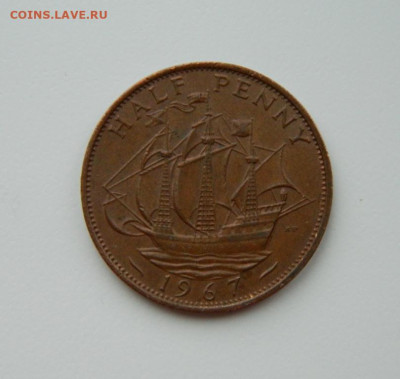 2 пенни 1967 г. (Парусник). до 20.02.24 - DSCN2882.JPG