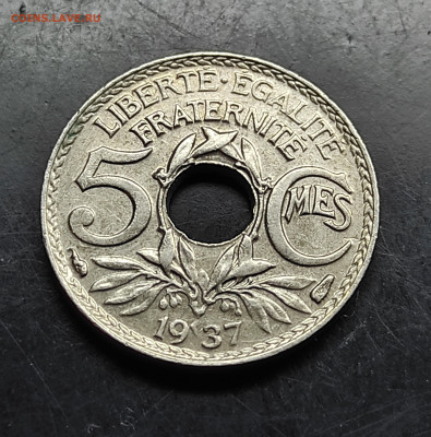 Франция 5 сантимов 1937 до 20.02.2024 - IMG_20240214_121946