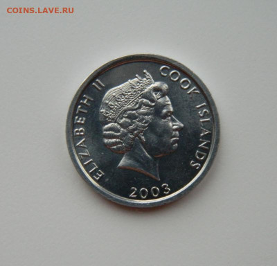 Острова Кука 1 цент 2003 г. (Обезьяна) до 20.02.24 - DSCN2823.JPG
