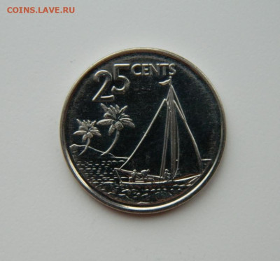 Багамские острова 25 центов 2015 г. (Парусник) 20.02.24 - DSCN2802.JPG