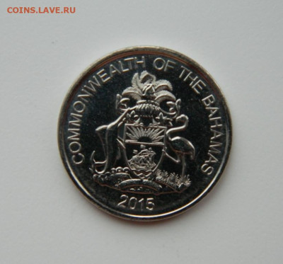 Багамские острова 25 центов 2015 г. (Парусник) 20.02.24 - DSCN2804.JPG