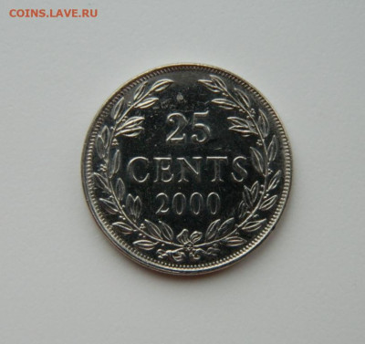 Либерия 25 центов 2000 г. до 20.02.24 - DSCN2830.JPG