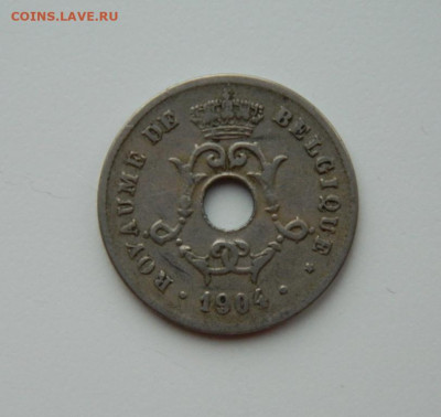 Бельгия 10 сантимов 1904 г. до 20.02.24 - DSCN2957.JPG